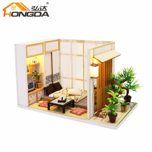 Trencaclosques de casa de nines de fusta 3d