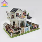 Kit modern de casa de nines DIY