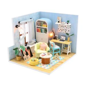 Nou equipament mini casa de ninots de bricolatge