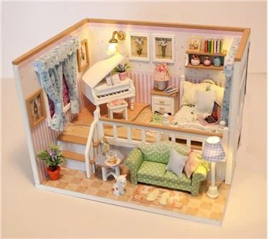 Conjunt de mini casa de nines